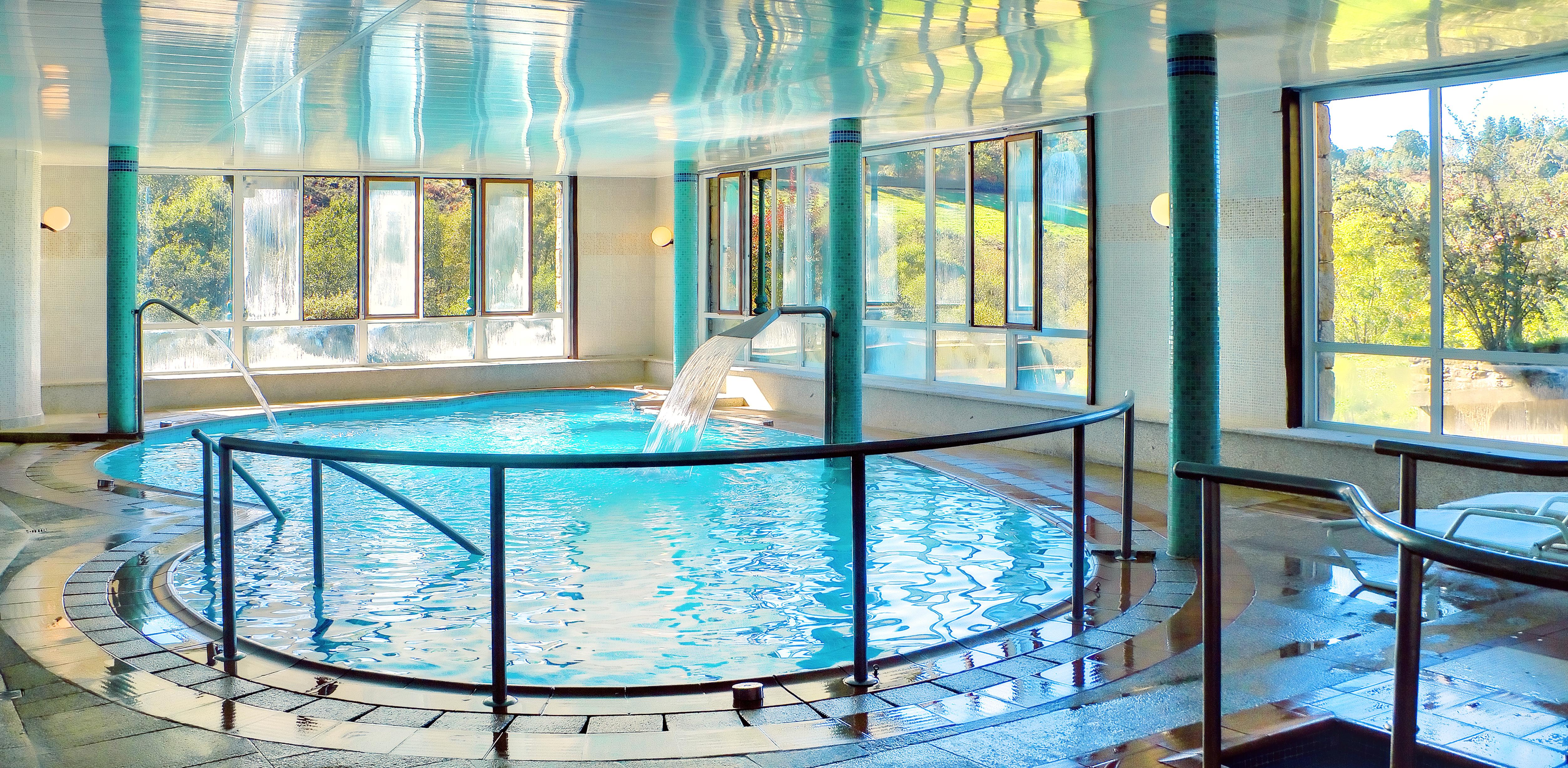 Hotel Balneario Rio Pambre Palas de Rei Kültér fotó