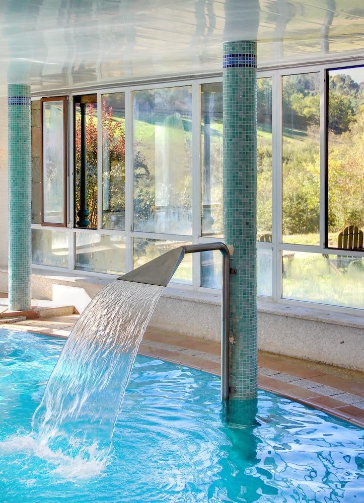 Hotel Balneario Rio Pambre Palas de Rei Kültér fotó